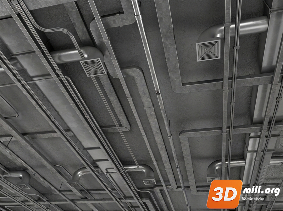 Ceiling Decoration Skp Files
